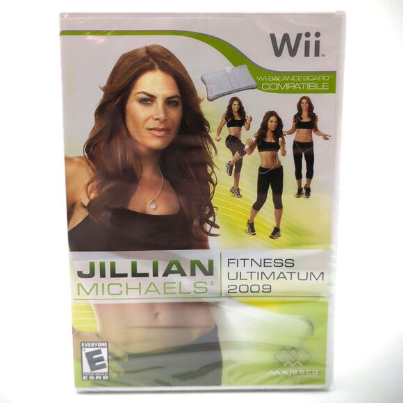 Jillian Michaels Fitness Ultimatum 2009 Nintendo Wii Game Brand New Sealed - Picture 1 of 2